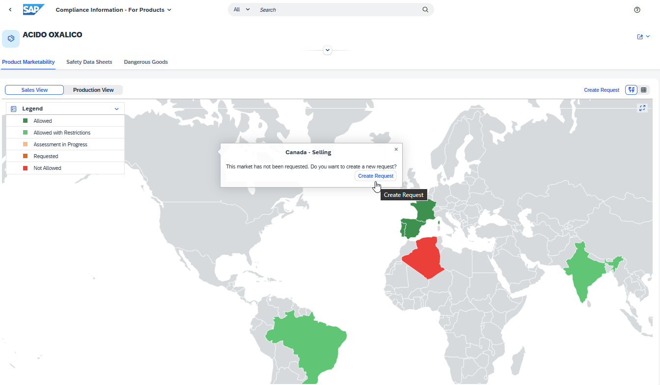Dangerous goods management in SAP S/4HANA